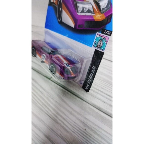 2024 HOT WHEELS * B CASE * ’76 GREENWOOD CORVETTE PURPLE - Picture 4 of 6